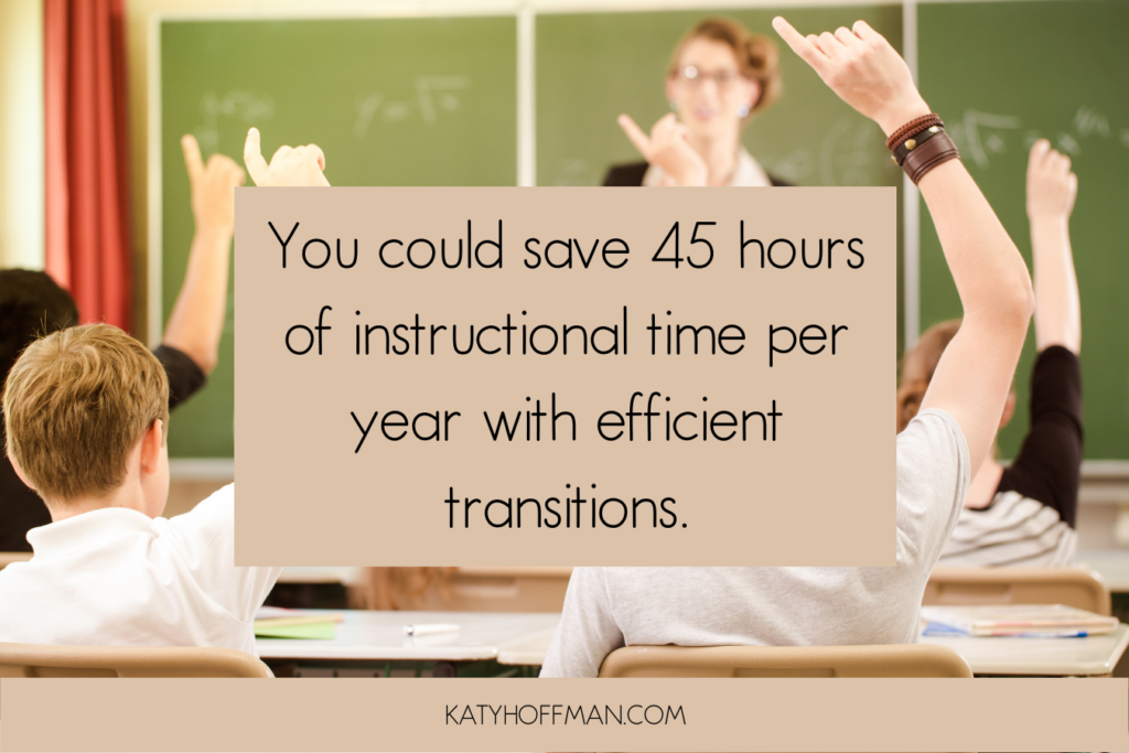 Why are transitions important in the classroom? 