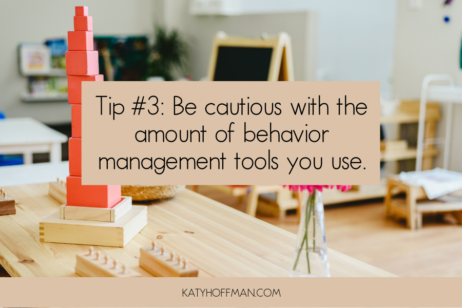 behavior management tools