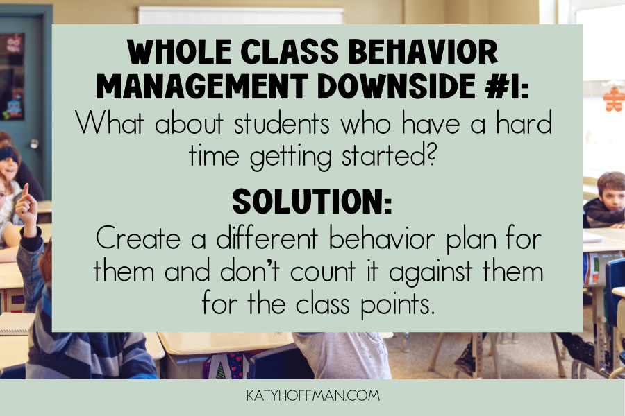 whole class behavior management